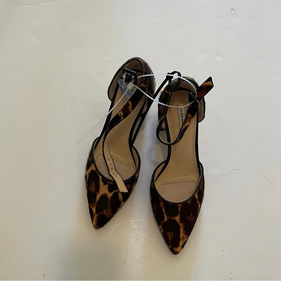 Asymmetrical Leopard Print Haircaff Preston &York Women’s Flat - Picture 8 of 8